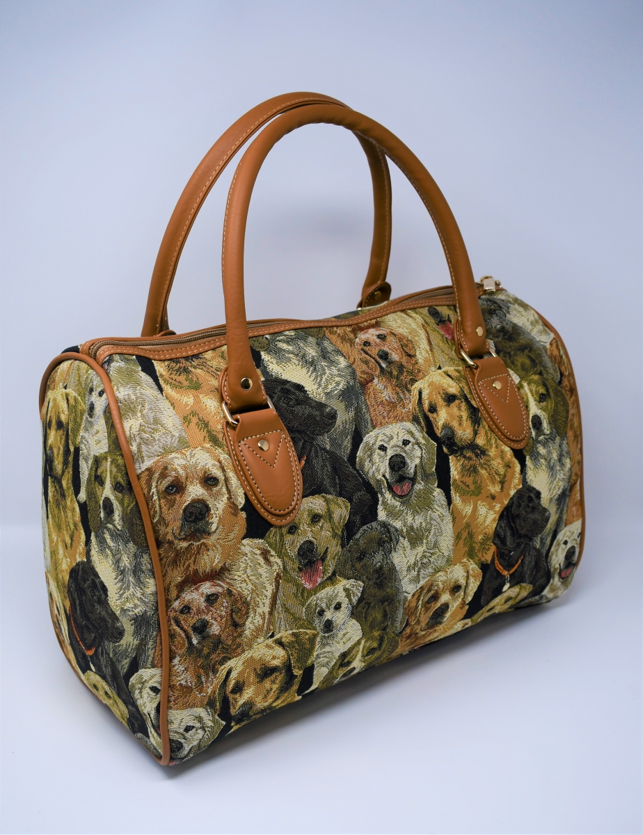 Sinobrite 216-Dog Tapestry Overnight Travel Bag - Dog