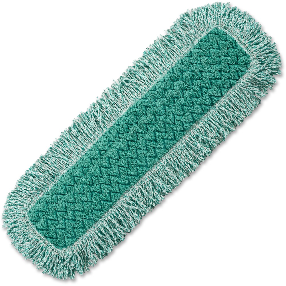 Rubbermaid Commercial Products RCPQ42600GR00CT 24 in. Hygen Fringed Dust Mop Pad