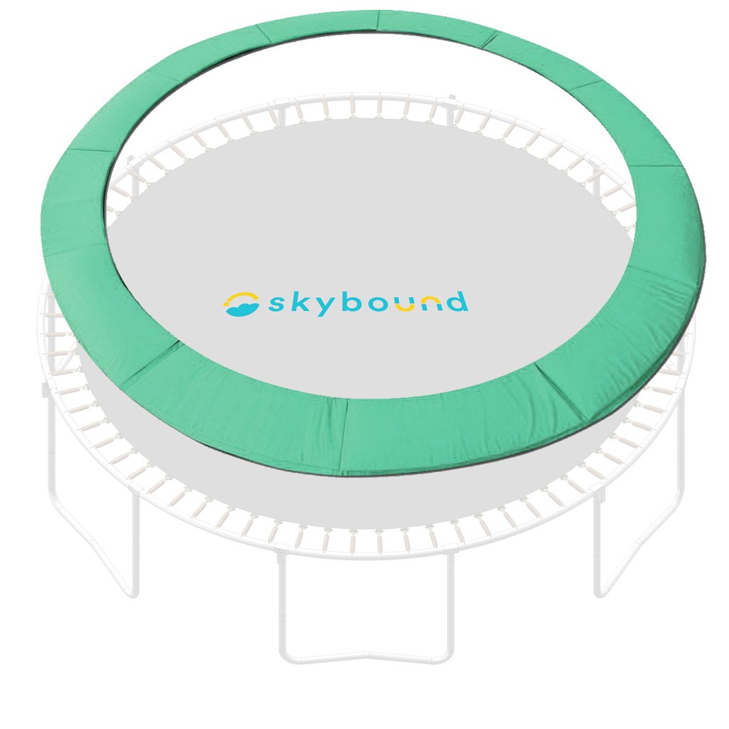 Skybound P1-1210BGR 12 ft. Trampoline Pad Spring Cover Fits Up To 7 in. Springs&#44; Green - Standard