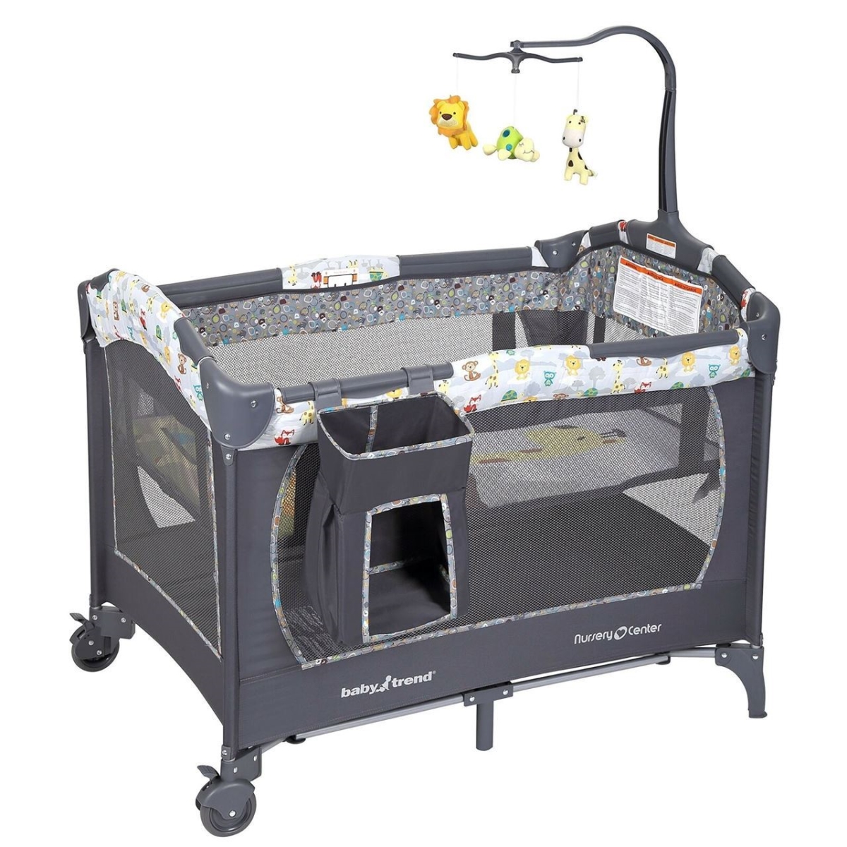 OnlineGymShop.com Online Gym Shop CB20894 40.2 x 28.4 x 42.9 in. Portable Baby Nursery Bassinet Bed Center