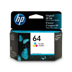 HP Hewlett Packard N9J89AN 64 High Yield Tri-Color Original Ink Cartridge