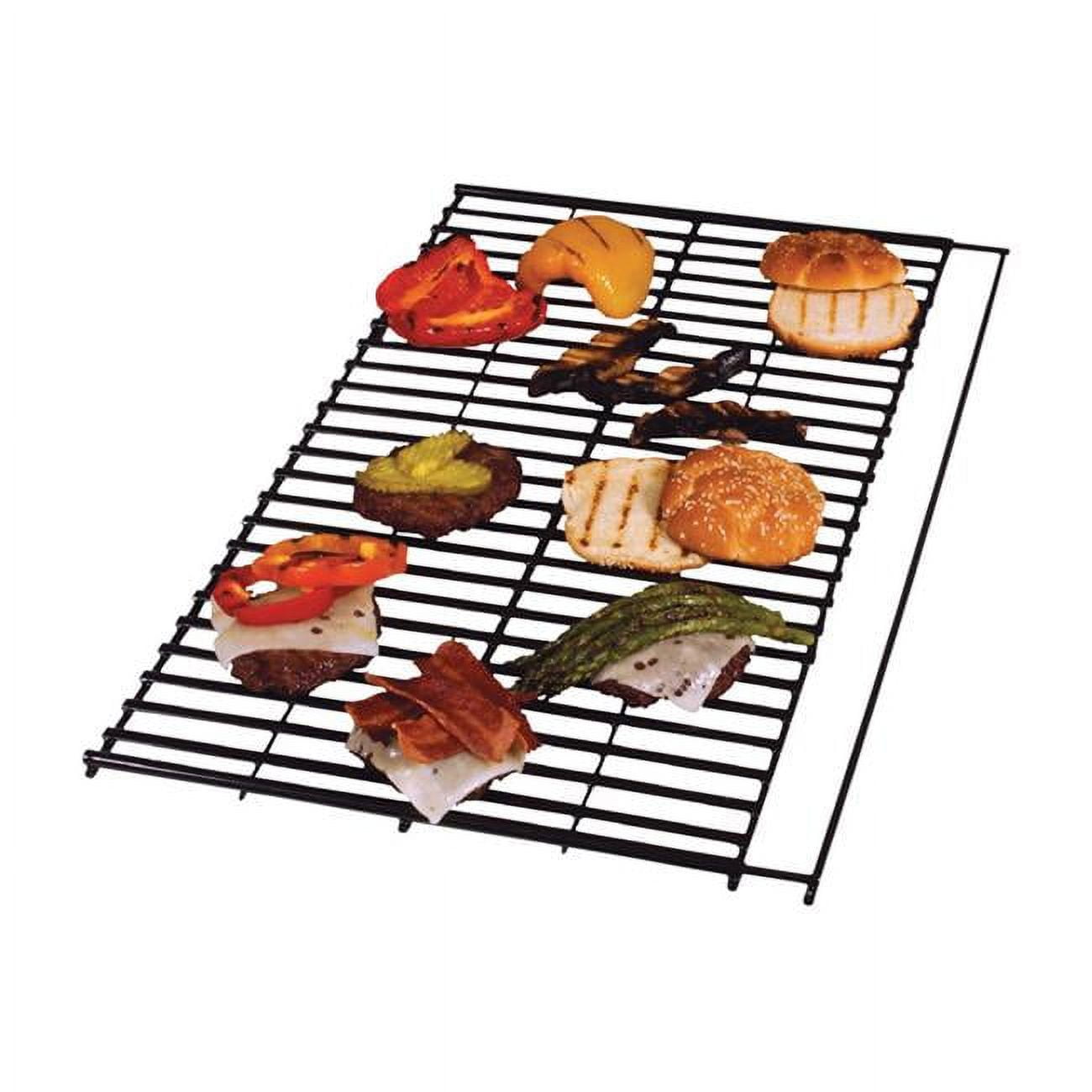 Char-Broil 8011459 Steel Porcelain Grill Grate, Black - 0.68 x 25 x 14.19 in.