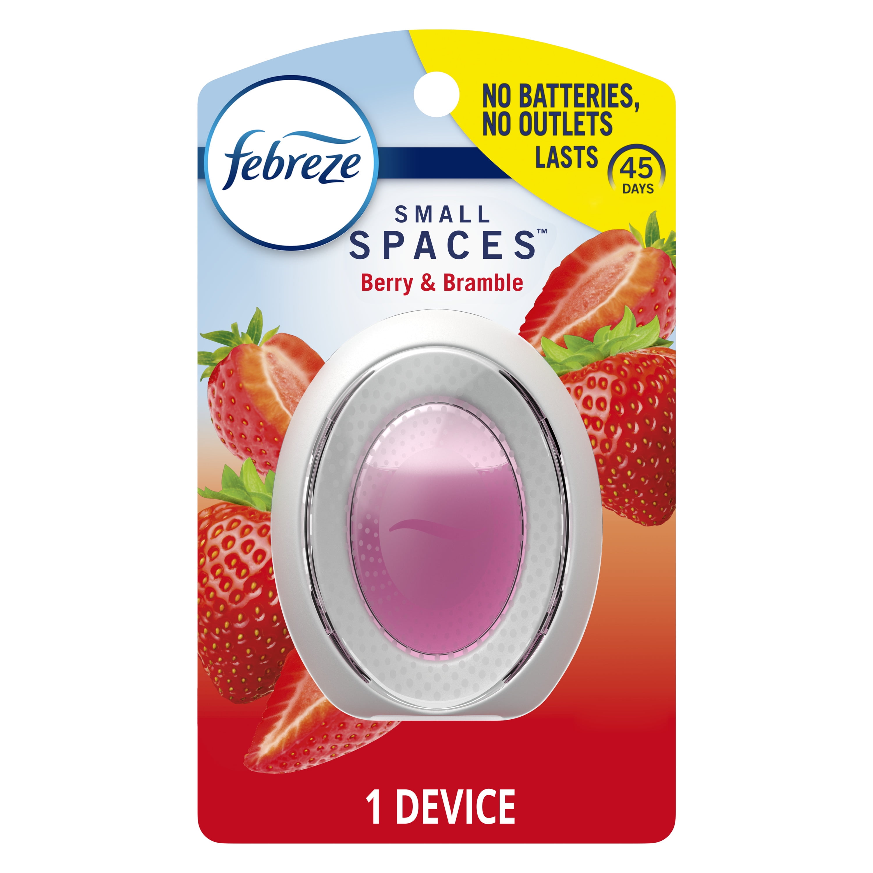 Febreze 1003174 0.25 oz Small Spaces Berry & Bramble Scent Air Freshener Liquid  Pack of 6