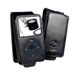 Ashtead Retail & Wholesale Tuff Luv E1-50 Premium Napa Leather Case Cover for Apple iPod Classic - Black