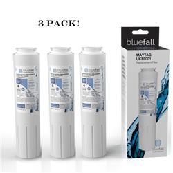 Bluefall BF-UKF8001-3PACK Maytag UKF8001 Refrigerator Water Filter Compatible - Pack of 3