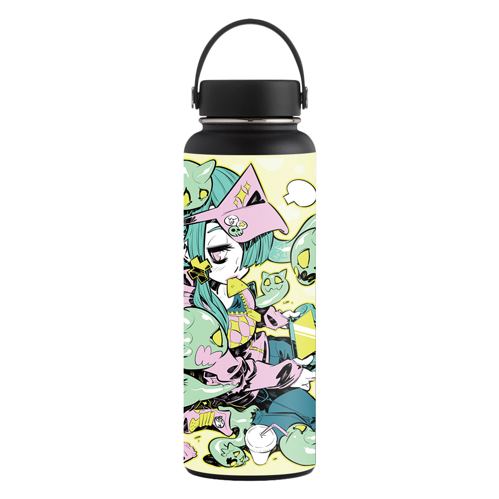 MightySkins HFWI40-Ghosted Skin for Hydro Flask 40 oz Wide Mouth - Ghosted