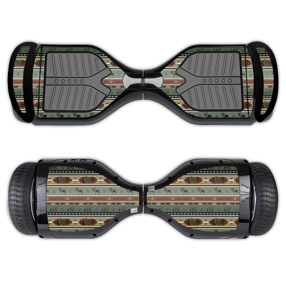 MightySkins SWT1-Cabin Stripes Skin Decal Wrap for Swagtron T1 Hover Board - Cabin Stripes