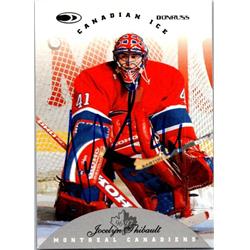 Autograph Warehouse 652425 Jocelyn Thibault Autographed Hockey Card - Montreal Canadiens, FT 1996 Donruss Canadian Ice - No.2