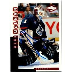Autograph Warehouse 652521 Kirk McLean Autographed Hockey Card - Vancouver Canucks, FT 1997 Score - No.43