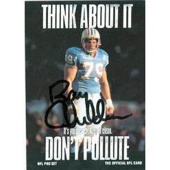 Autograph Warehouse 33115 Ray Childress Autographed Football Card Houston Oilers 1991 Pro Set No. 376