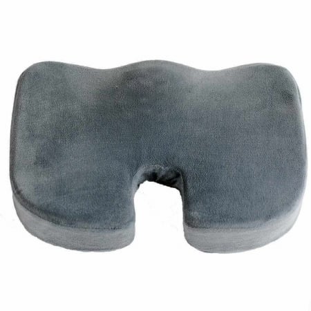 Living Health Products CCTP-200-Grey Coccyx Orthopedic Comfort Foam Seat Cushion - Grey