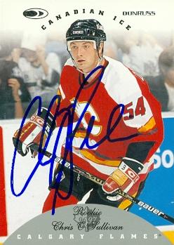 Autograph Warehouse 55879 Chris O ullivan Autographed Hockey Card Calgary Flames 1996 Donruss No .133