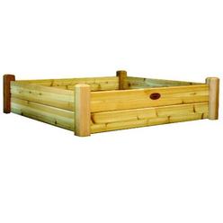 Gronomics RGB 48-48 Unfinished 48 x 48 x 13 in. Raised Garden Bed
