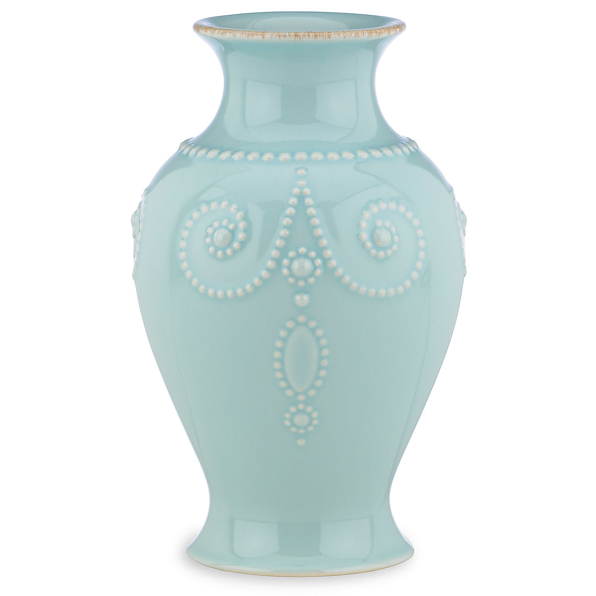 Lenox 869508 French Perle Ice Blue Bouquet Vase, 8
