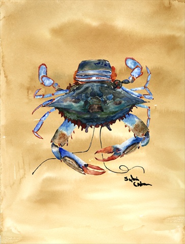 PatioPlus 11 x 15 in. Crab Flag Garden Size