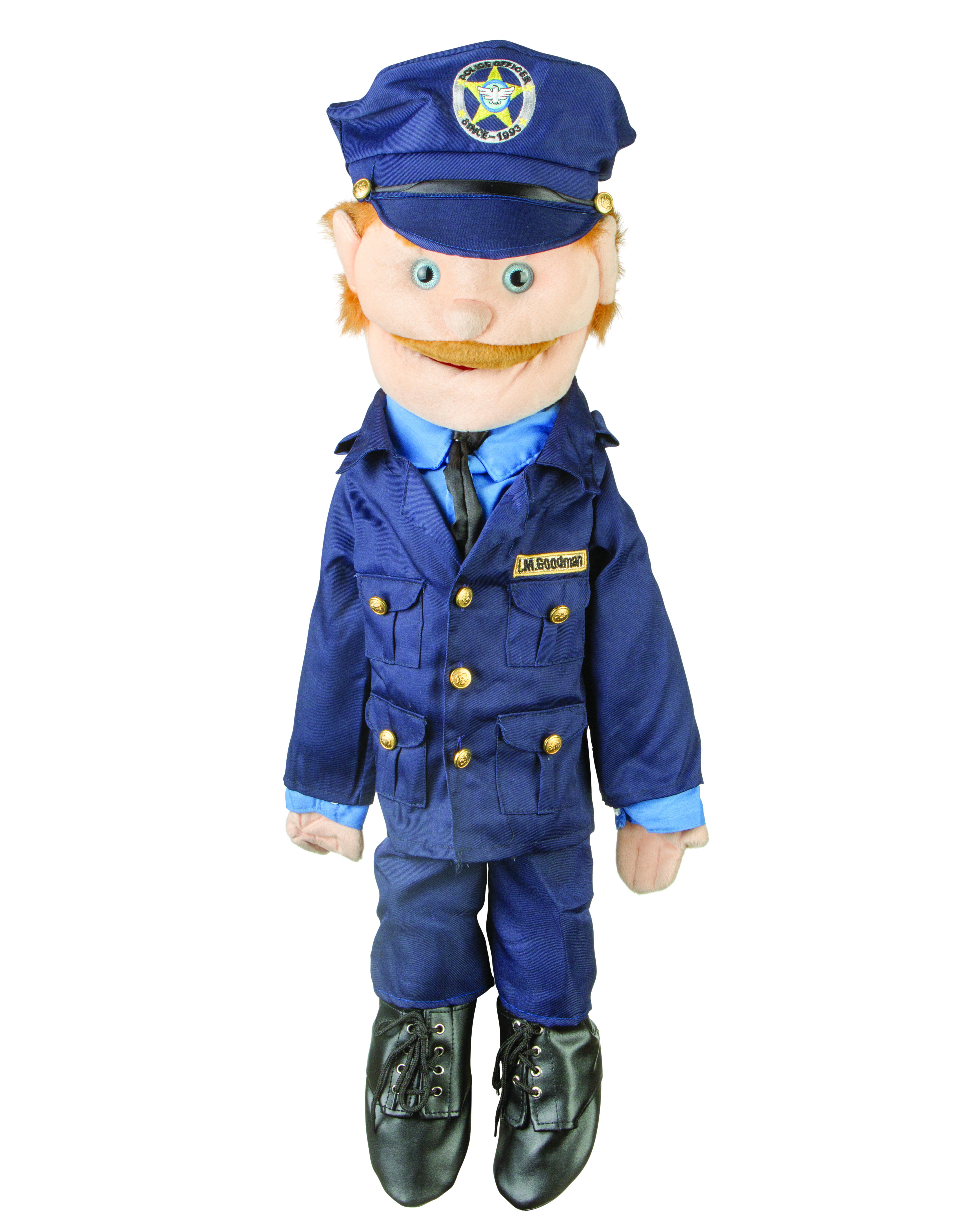 Sunny Toys GS4308 28 In. Dad Policeman- Full Body Puppet