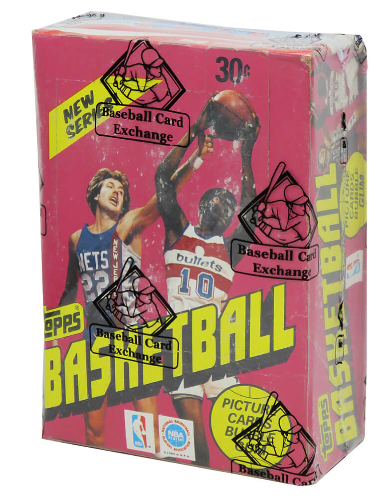 Schwartz Sports Memorabilia BX281TWE1 1981-82 Topps Basketball Unopened Sealed Wrapped Wax Box BBCE&#44; Bird & Magic 2nd Year - Pack of 36