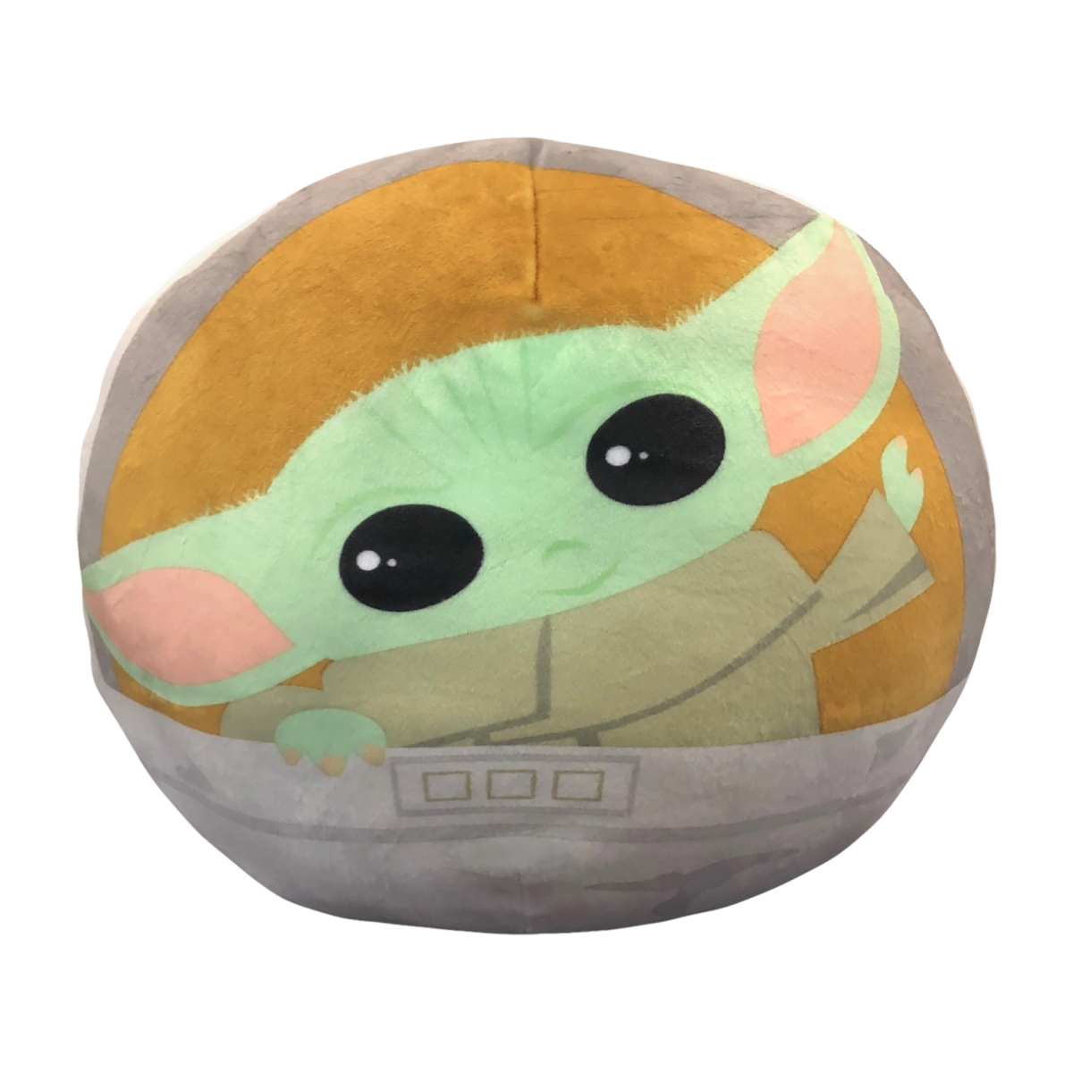 Star Wars 823768 11 in. the Mandalorian the Child Grogu Round Cloud Pillow