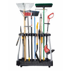 Rubbermaid 106969 Deluxe Tool Tower Rack - Tools Not Included