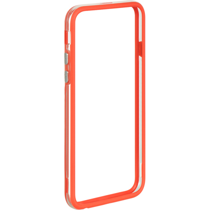 DreamWireless BPTPCIP6RDCL Apple iPhone 6 - 4.7 In.Hard Bumper Candy Case Red Trim With Clear Pc