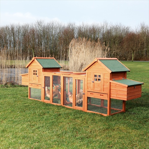 Trixie Pet Products 55968 Chicken Coop Duplex With Outdoor Run