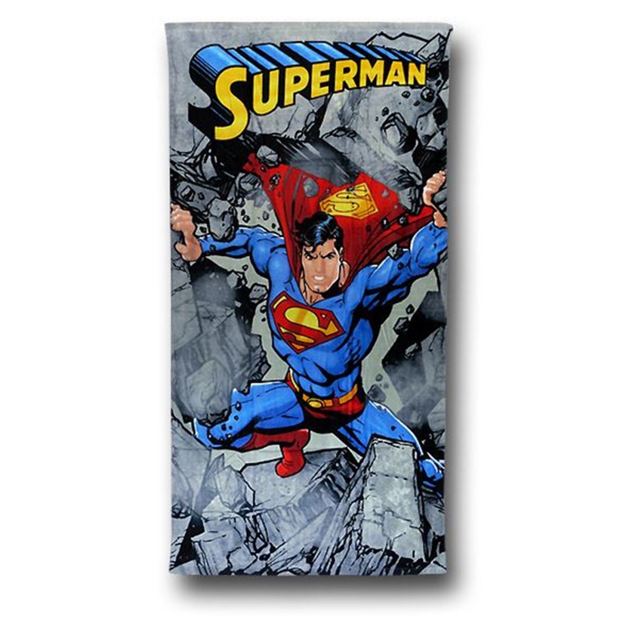 DC Comics towlsuprocks Superman Rocks Beach Towel