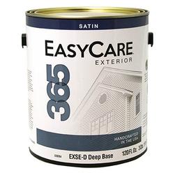True Value Manufacturing 220204 1 gal EXSE-D Easycare 365 Deep Base Exterior Latex House Paint, Durable Acrylic Satin
