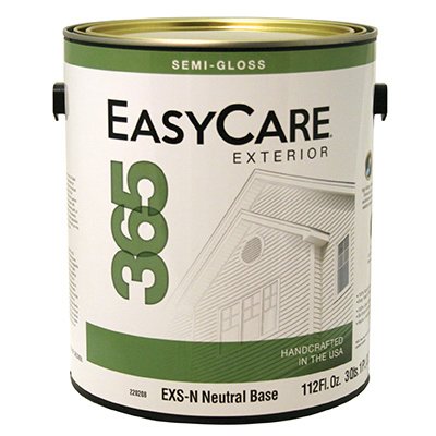 True Value Manufacturing 220208 1 gal EXS-N Easycare 365 Neutral Base Exterior Latex House Paint&#44; Durable Acrylic Semi-Gloss