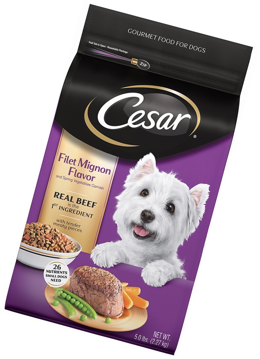 Cesar 233242 5 lbs Filet Mignon Flavor Dog Food