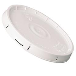 Leaktite LD905GWH010 Plastic Lid for Bucket  5 gal - pack of 10