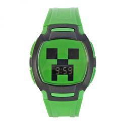 Minecraft toynk Minecraft Creeper Kids LCD Watch With Flashing LED Lights