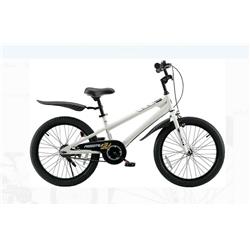 Royalbaby RB20B-6W 20 in. Freestyle Kids Bicycle&#44; White