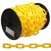 tool 099-0837 Yellow Plastic Chain - 60 Ft.