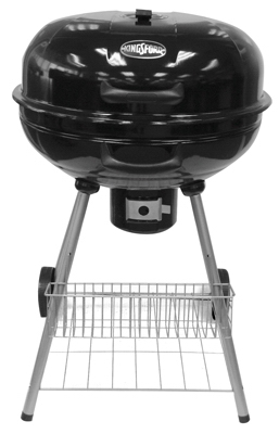 RANKAM Mr. Bar B Que2 2.5 in. Charcoal Kettle Grill