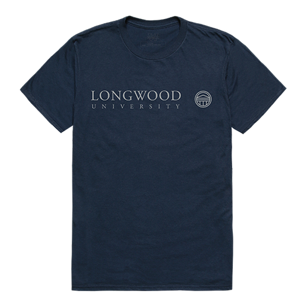 W Republic 516-330-BGT-04 Longwood University Men Institutional T-Shirt, Navy - Extra Large