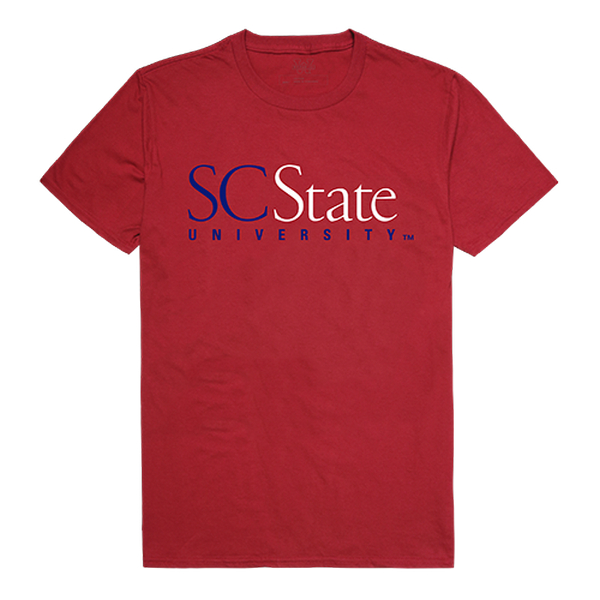 W Republic 516-384-339-04 South Carolina State University Institutional T-Shirt, Cardinal 3 - Extra Large