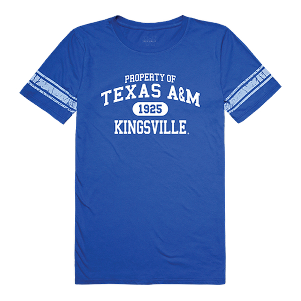 W Republic 533-392-RYL-05 Texas A&M University - Kingsville Property T-Shirt for Women&#44; Royal Blue - 2XL