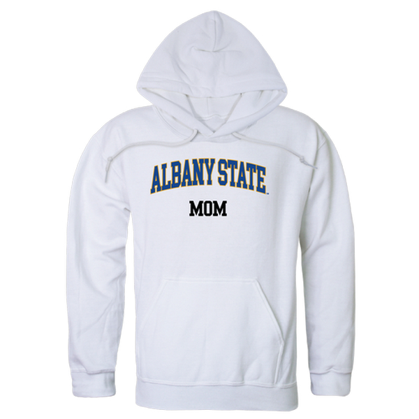 W Republic 565-260-WHT-02 Women Albany State Golden Rams Mom Hoodie, White - Medium