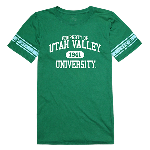 W Republic 533-210-KEL-02 University of Texas Rio Grande Valley Women Property T-Shirt, Kelly - Medium