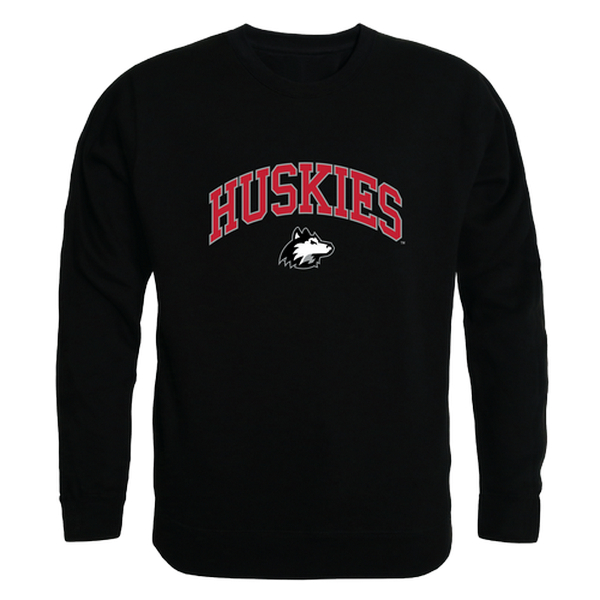 W Republic 541-142-BLK-01 Northern Illinois University Men Campus Crewneck Sweatshirt, Black - Small