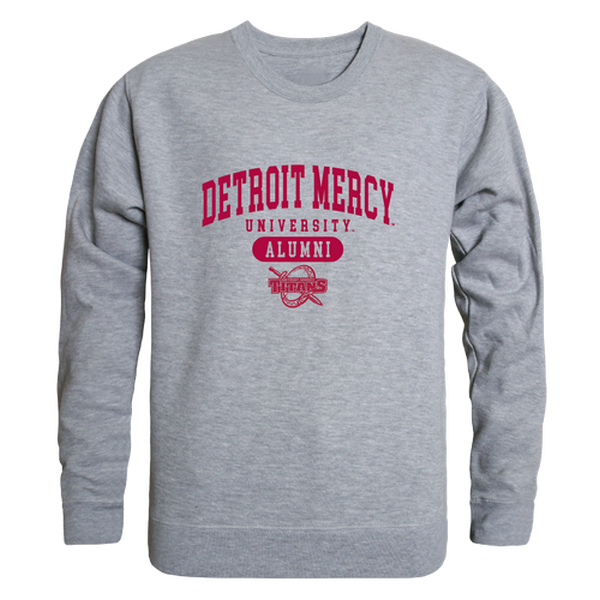 W Republic 560-290-HGY-01 University of Detroit Mercy Mens Alumni Fleece T-Shirt&#44; Heather Gray - Small