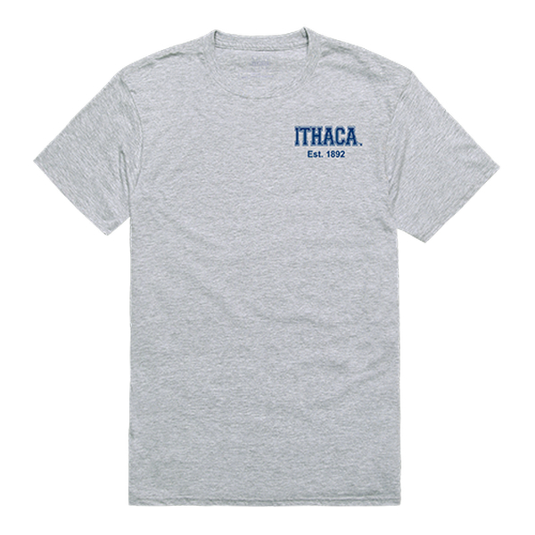 W Republic 528-316-HGY-04 Ithaca College Practice T-Shirt&#44; Heather Grey - Extra Large