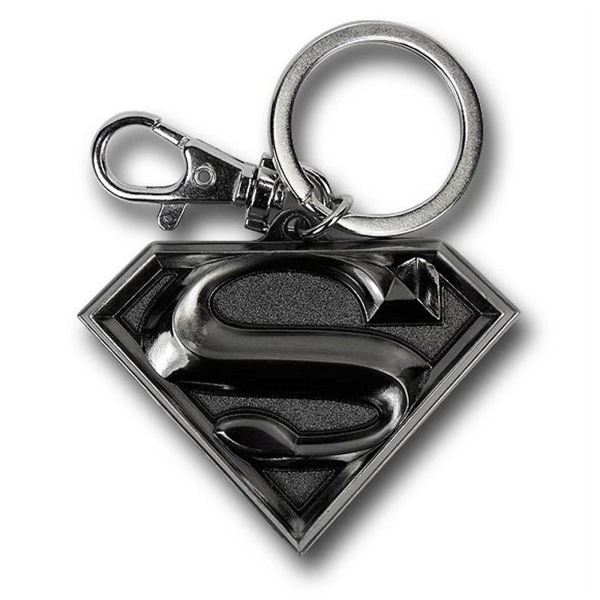 DC Comics keysupspewsym Superman Silver Symbol Pewter Keychain