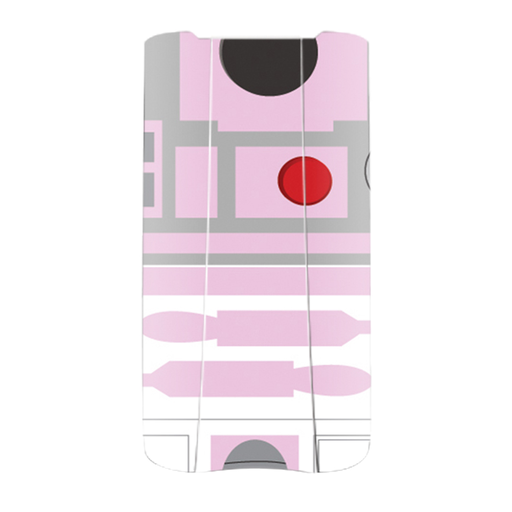 MightySkins PABEBO2BAT -Pink Cyber Bot Skin for Parrot Bebop 2 Battery Wrap Cover Sticker - Pink Cyber Bot