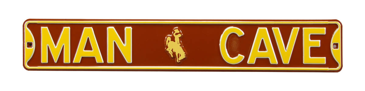 Authentic Street Signs 70329 Wyoming Cowboys Man Cave Street Sign