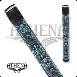 Athena Cases ATHC12 2 Butts x 2 Shafts Athena Flower Stitch Hard Cue
