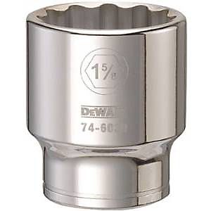 Stanley Tools 7516503 DWMT74603OSP 0.75 Drive 12 Point Socket, 1.625 in.
