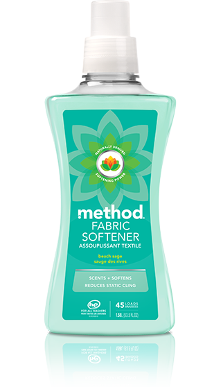 Method Products 01652 SAG 53.5 oz Fabric Softener Beach, Sage - Pack of 4
