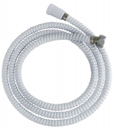 HighKey 72in. White Replacement Shower Hose