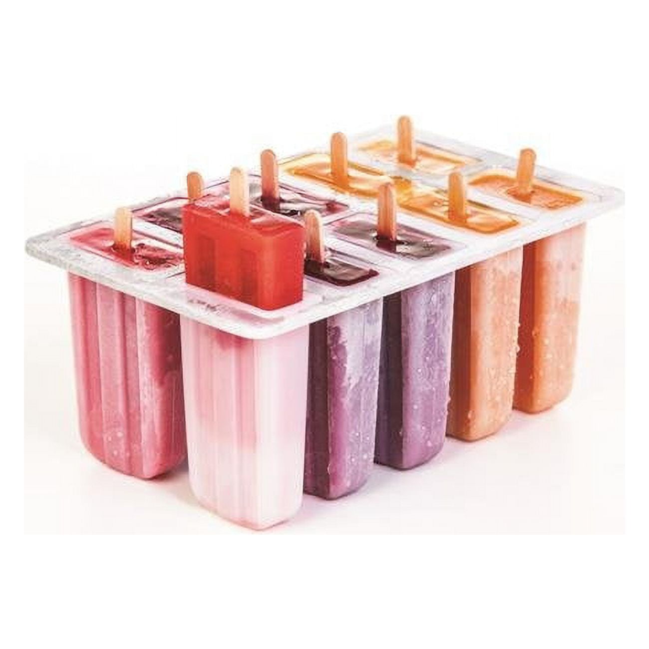 KitchenCrusader Prepworks Freezer Pop Maker  Plastic Clear 10 Freezer Pops - pack of 6